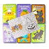 Halloween Themed Coloring Book For Kids - Assorted